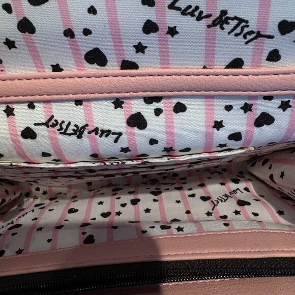 Betsy Johnson purse. Complete with wallet features for cards and money. - Picture 12 of 13
